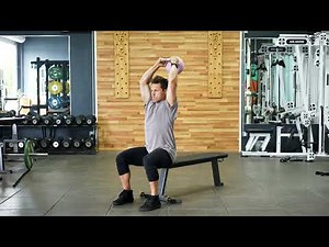 Kettlebell Overhead Tricep Extension