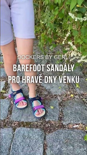 Dětské barefoot sandály na celé léto – na tábor i k moři