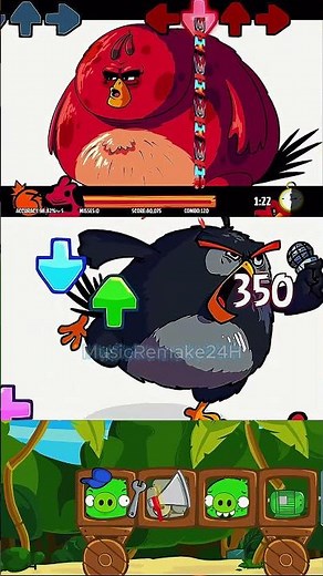 FNF Big Angry Bird Mod | Friday Night Funkin Game #fnf #fridaynightfunkin