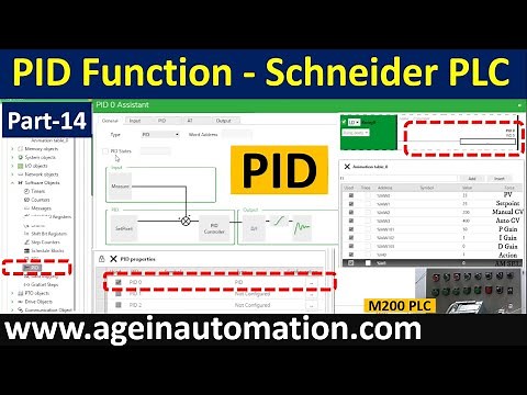 What is PID and how does it work? | PID Function Block in Machine Expert Basic | Schneider M200 PLC.