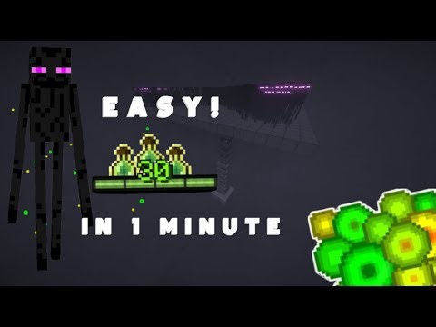 EASY! Enderman XP Farm Minecraft 1.21+ (JAVA + BEDROCK)