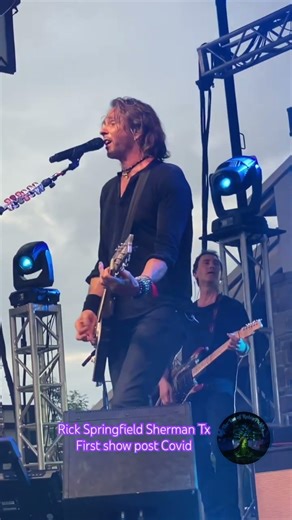 Rick Springfield's First Stage Return After the Pandemic #livemusic #concert #rickspringfield #3