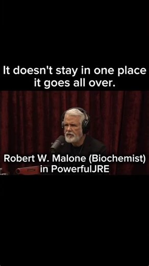 Does the Vaccine Stay at the Injection Site? Robert Malone Responds #powerfuljre #science