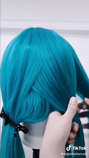 How to make JinX wig?😏#wigisfashion #wig #jinx #jinxarcane #jinxcosplay #jinxlol