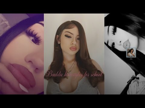 Baddie hairstyles for school girlss💋#baddies #hairstyle #USA#viral #contenido