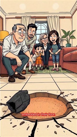 Meteorite CRASHES Through German Roof! #Shorts