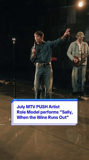I’m falling headfirst for @tucker – my #MTVPush Artist for July 2025 🍷 For more of #RoleModel’s performances & interviews, keep an eye on MTV’s YouTube.