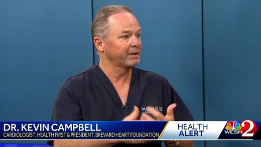 WATCH: Health First Cardiologist Dr. Kevin Campbell Discusses Women and Heart Disease, 'The Silent Epidemic' - Space Coast Daily