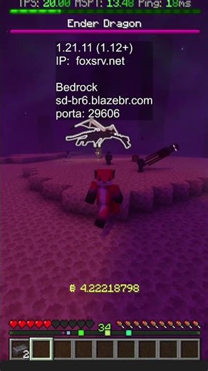 I challenge you! Best Brazilian Semi-Anarchic SMP Server, Java and Bedrock Edition, Free #minecraft