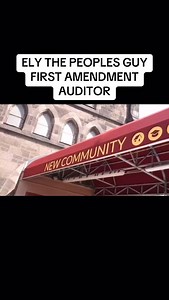 ELY THE PEOPLES GUY FIRST AMENDMENT AUDITOR #fyp #foryou #explore #viral #explorepage #reels #nyc #viralvideos | Billz Gz