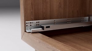 12 15 18 21 24 Inch Bottom Mount Soft Close Drawer Slides - Full Extension Concealed Rails Track - 80 lb Load Capacity - 1 Pair (Soft Close with Bracket，24 Inch)