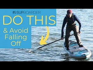 Stand Up Paddle Brace Techniques / How To Not Fall Off & Stay On Your SUP