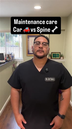 You change the oil, rotate the tires, and get regular tune‑ups on a car you can replace. Your body? You only get one. Maintenance care for your spine is like routine service for your vehicle: small, consistent checkups that prevent breakdowns, keep everything running smoothly, and make sure you don’t wait until you’re stranded on the side of the road to finally get help. | The Art of Chiropractic