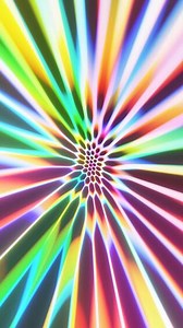 a colorful background with a circular pattern