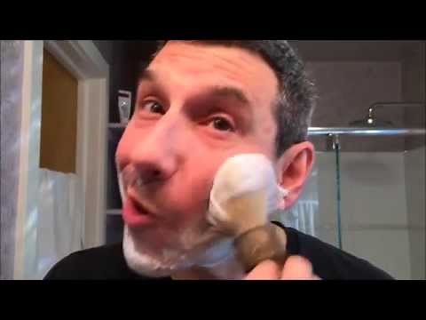 Wetshaving Tutorial Step 2 - Build a lather and the first pass of your shave