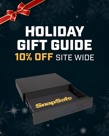 GIVE THE GIFT OF SECURITY Shop the SnapSafe Holiday Gift Guide... and save 10% sitewide! Find the perfect way to protect what matters most with our curated Holiday Gift Guide. SnapSafe has secure solutions for everyone on your list. And through the end of the month, enjoy 10% off sitewide! https://www.snapsafe.com/special-offers #SnapSafe | SnapSafe Modular Safes