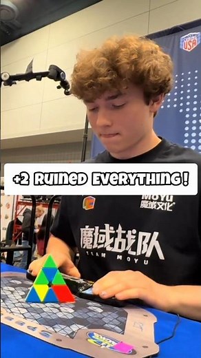 🏆 0.85 Seconds... Then a +2! | Luke Garrett Pyraminx | Rubik's WCA North American Championship 2026