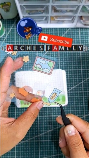 Stiker Jurnal Momojan Tema 🖼 Melukis 👩🏻‍🎨 | Journaling | Kawai Sticker | Ide Journal