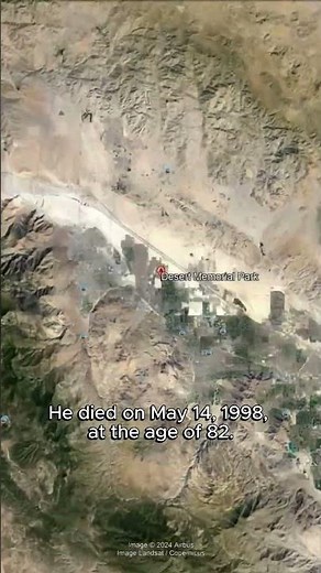 Frank Sinatra's Grave. Rest in peace.