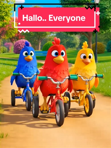 Adorable Chickens in Cartoons