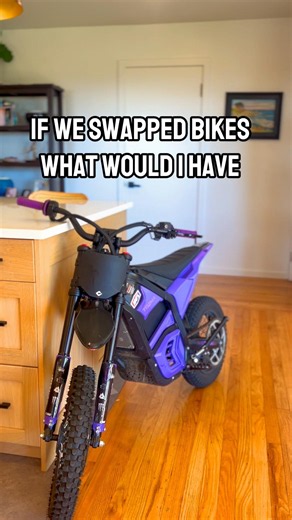 If we swapped bikes what would my bike be?🥹 #yozma #clean #ebike #surron #tuttio #supermoto