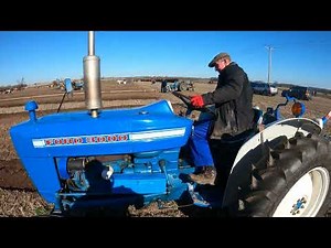 1973 Ford 3000 2.9 Litre 3-Cyl Diesel Tractor (47 HP) with Ransomes Plough