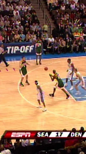 KD's first career bucket back in 2007! 🔥 Last night he moved up to 10th on the all-time scoring list! | NBA