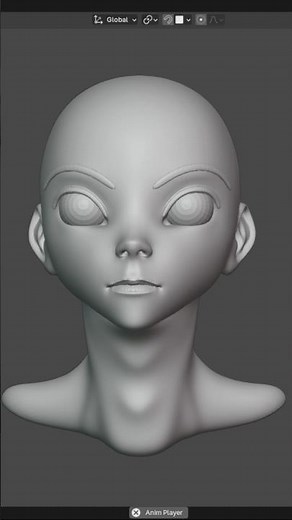 How to make a head in Blender in one minute