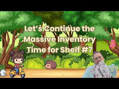 Massive Colouring Book Inventory Part 7, get ready for the next shelf and the completed pages