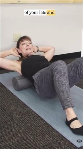 Shoulder Stretch with a Foam Roller