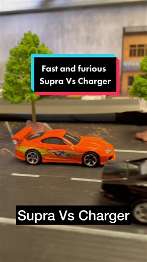 Hot Wheels Fast and Furious Charger Vs Supra Race