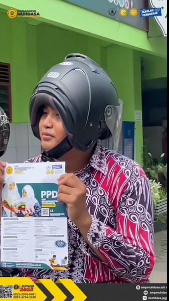 📢 SPMB SMP Muhdasa 2025–2026 telah dibuka! ✨ Keluarga Alumni Muhdasa Potongan Amal Jariyah Rp 500.000 ✨ Program Siswa Yatim Piatu ✔ Gratis Amal Jariyah ✔ Bebas SPP Pokok ✔ Gratis Seragam Yuk bergabung bersama SMP Muhdasa dan wujudkan masa depan yang lebih cerah! 🌟 #SPMBMuhdasa #PPDB2025 #SMPMuhdasa #SekolahMuhammadiyah #SekolahPenggerak