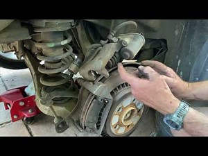 Volvo Rear Brake Pads, Electric Handbrake, DIY