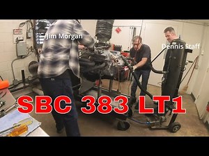 383 ci small block Gen 2 LT1 on the engine dyno