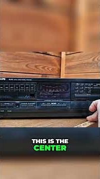Lost Remote? This Amp Has Touch Volume & Memory Settings! #shorts #retro #audiotechnique #tech #tech