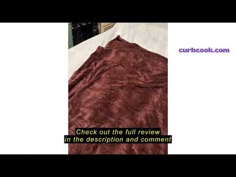 Review Sunbeam Electric Royal Luxe Microplush Heated Blanket, 12 Heat Settings, 12-Hour Auto Shut-Of