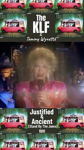 The KLF ft. Tammy Wynette: Justified & Ancient (Stand By The Jams) Music Video