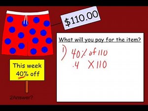 How to Calculate a Discount
