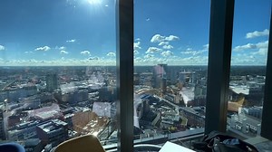 We had a first look at Orelle - the new French restaurant at the top of Birmingham's newest skyscraper - and the the views made us emotional 🥹 Find out more here: https://bit.ly/3T5kDdb | City Life Birmingham