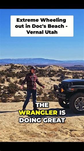 Extreme Wheeling in Vernal Utah! #jeep #rockcrawling #sandbarloop