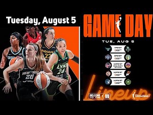 2025 WNBA Standings Update – Tuesday, August 5 | Who’s In, Who’s Out?