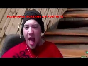 FamilyOFive SCREAMS ON FORTNITE