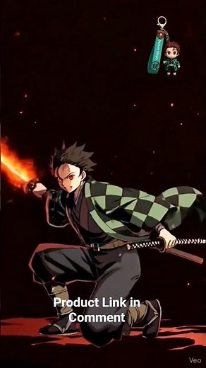 🔥 Fiery Sword Slash – Epic Anime Warrior in Action