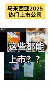 2025年马来西亚热门上市公司 #ipo #bursa #上市 | Woody Yap