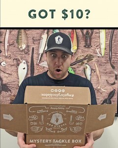 184K views · 739 reactions | We think everyone who fishes should be able to try Mystery Tackle Box, so we let ALL new customers get their first regular box for just $10. That's about $25 worth of tackle for $10. Try one and you will want more! First box for $10 with code: TEN → mysterytacklebox.com | Mystery Tackle Box | Facebook