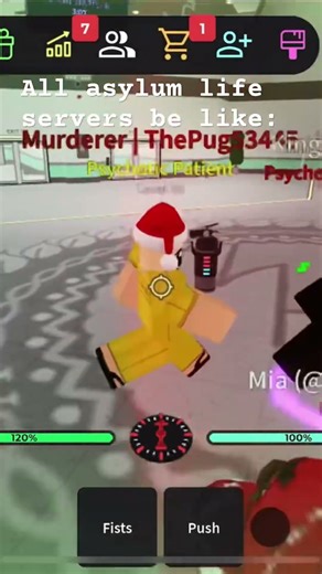 All asylum life servers be like.