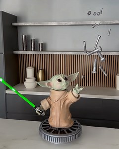 I turned Baby Yoda into chocolate