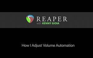 最新249. 如何在Reaper中调整音量自动化How I Adjust Volume Automation in REAPER