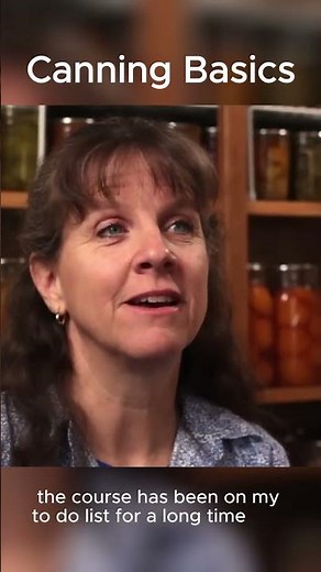 Canning Basics Course