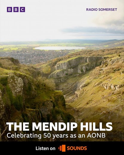 We ❤️ the Mendips. Click 👉 bbc.in/3uedsF2 to hear a former senior warden at Mendip Hills AONB talking about what makes the area so special. | BBC Somerset